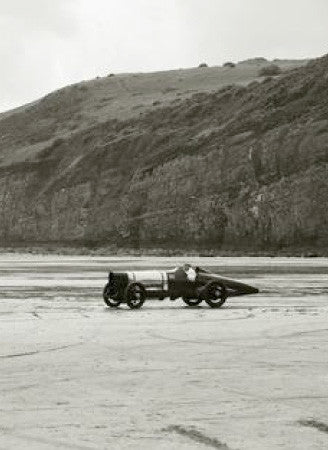Bluebird Car Flies Again at Pendine Sands